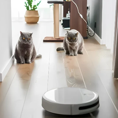 robots aspiradores silenciosos para mascotas